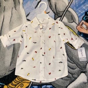 Toddler button up